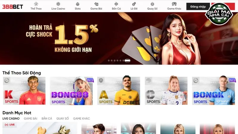 Tổng quan về nhà cái 388bet